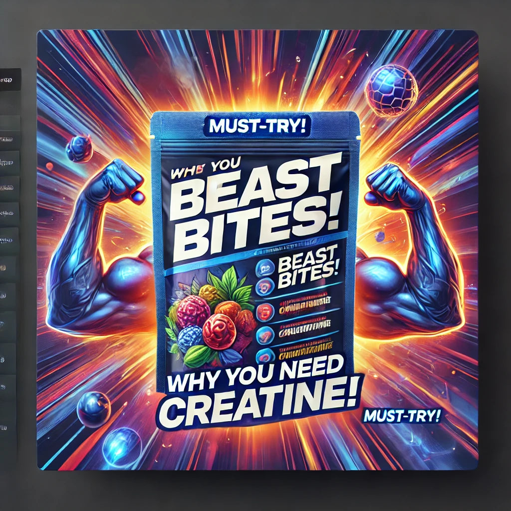 Why You Should Take Creatine Everyday (Beast Bites Creatine Gummies)