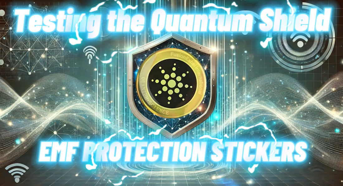 Testing the Quantum Shield EMP Protection Stickers