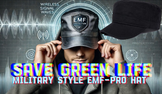 Save Green Life Military Style EMF Protection Hat