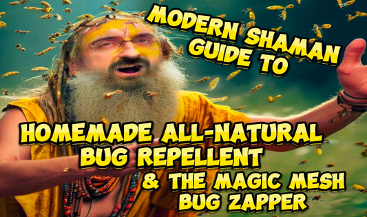 Homemade All-Natural Bug Repellent & The Magic Mesh Bug Zapper